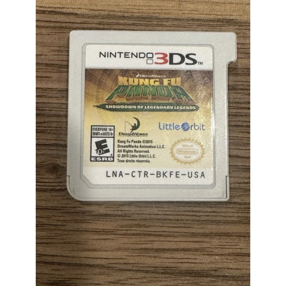 Nintendo 3DS - Kung Fu Panda Showdown of Legendary Legends Cartridge Game